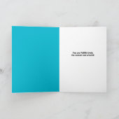 Happy Vaderdag Dad Cute Cat in Sweater and Stropda Feestdagen Kaart (Binnen)