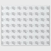 Happy Vaderdag Dad Gift Idea Cadeaupapier (Vlak)