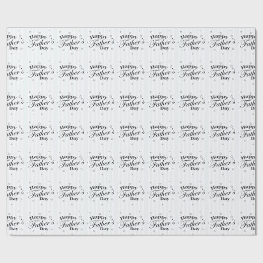 Happy Vaderdag Dad Gift Idea Cadeaupapier (Vlak)