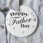 Happy Vaderdag Dad Gift Idea Ronde Button 6,0 Cm (In situ)
