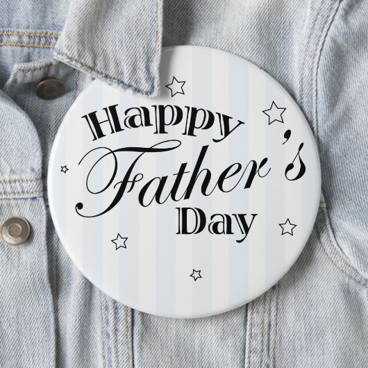 Happy Vaderdag Dad Gift Idea Ronde Button 6,0 Cm (In situ)