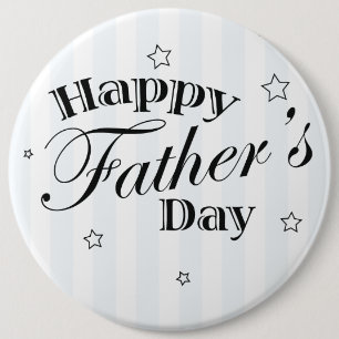 Happy Vaderdag Dad Gift Idea Ronde Button 6,0 Cm