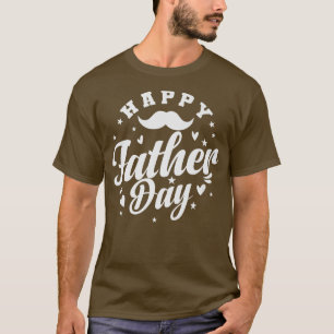 Happy Vaderdag Dad Holiday Vaderdag T-shirt