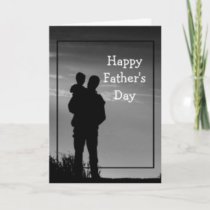Happy Vaderdag dad Ik kijk naar je op Kaart