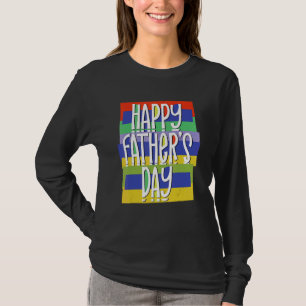 Happy Vaderdag Dad voor papa Son Daughter T-shirt