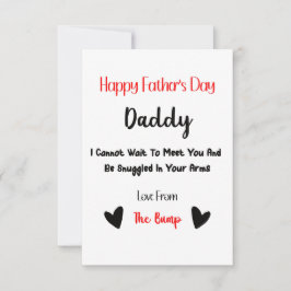 Happy Vaderdag Daddy Love van de Bump Kaart