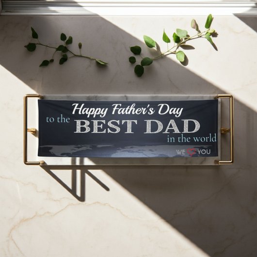 Happy Vaderdag | De beste papa banner ter wereld