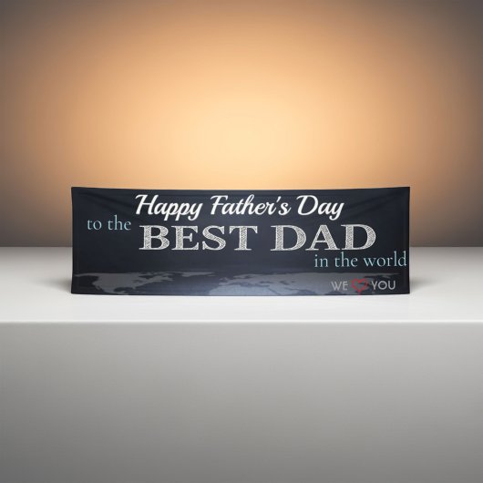 Happy Vaderdag | De beste papa banner ter wereld