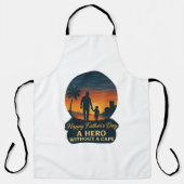 Happy Vaderdag: een held zonder cape Schort (Voorkant)