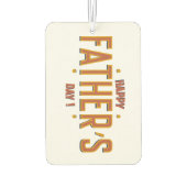 Happy Vaderdag – Een oprecht geschenk voor de were Luchtverfrisser (Achterkant)