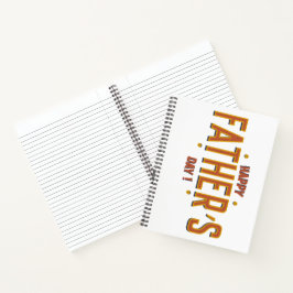 Happy Vaderdag – Een oprecht geschenk voor de were Notitieboek