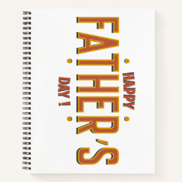 Happy Vaderdag – Een oprecht geschenk voor de were Notitieboek