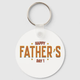 Happy Vaderdag – Een oprecht geschenk voor de were Sleutelhanger