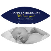 Happy Vaderdag Family Photo Dad Football (Panelen)