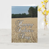 Happy Vaderdag Field & Sky Kaart (Gele Bloem)