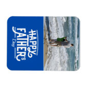 Happy Vaderdag Flexible Photo Magnet Magneet (Horizontaal)