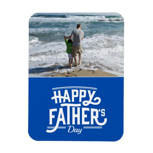 Happy Vaderdag Flexible Photo Magnet Magneet (Verticaal)