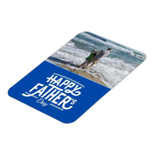 Happy Vaderdag Flexible Photo Magnet Magneet (Linkerzijde)