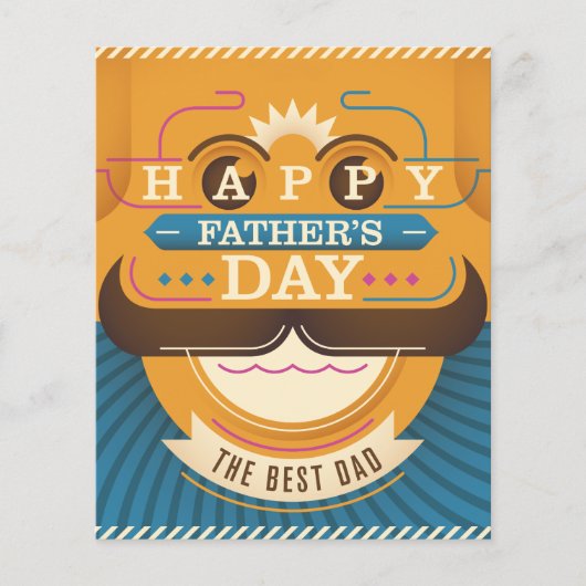 Happy Vaderdag Flyer (Voorkant)