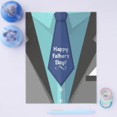 Happy Vaderdag Flyer (Enkel)