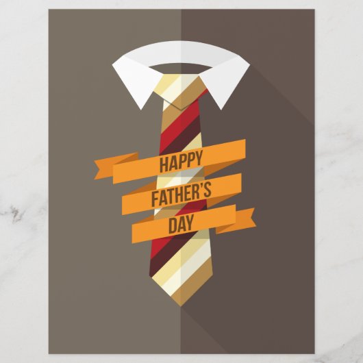 Happy Vaderdag Flyer (Voorkant)