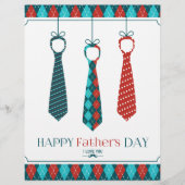 Happy Vaderdag Flyer (Voorkant)