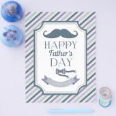 Happy Vaderdag Flyer (Enkel)