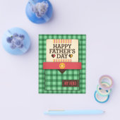 Happy Vaderdag Flyer (Enkel)