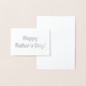 Happy Vaderdag Folie Kaarten (Display)
