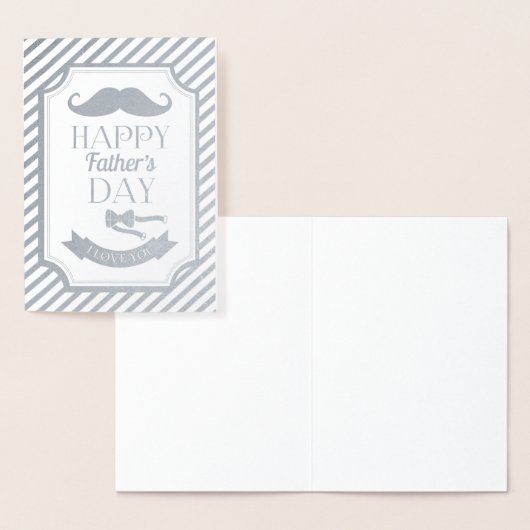 Happy Vaderdag Folie Kaarten (Display)