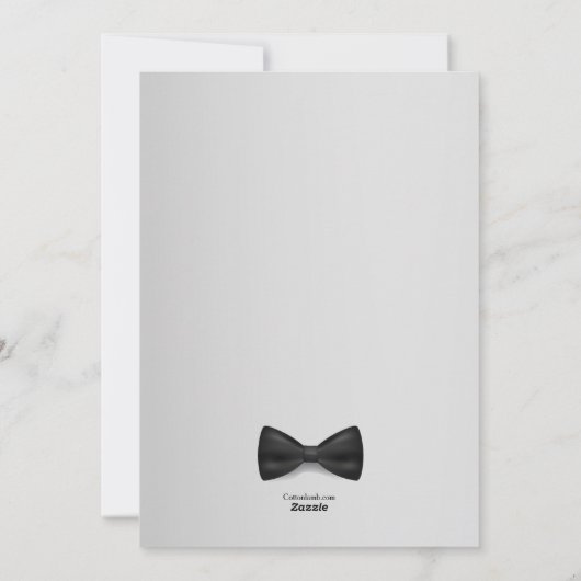 Happy Vaderdag Formal Holiday Card Feestdagenkaart (Achterkant)