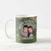 Happy Vaderdag - Foto Camouflage Green Koffiemok (Links)