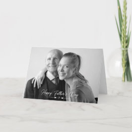 Happy Vaderdag foto gevouwen Kaart