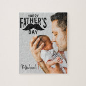 Happy Vaderdag Foto Vaderdag Legpuzzel (Verticaal)