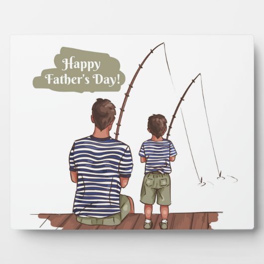 Happy Vaderdag Fotoplaat (Voorkant)