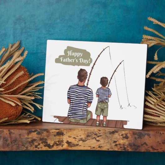 Happy Vaderdag Fotoplaat (Zijkant)