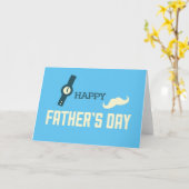 Happy Vaderdag // Fun Vaderdag Blank Kaart (Gele Bloem)