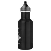 Happy Vaderdag Fun World's beste vader Kinder naam Waterfles (Rechts)