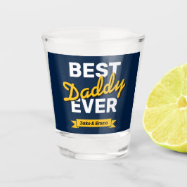 Happy Vaderdag | gepersonaliseerd borrelglas Shot Glas