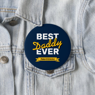 Happy Vaderdag   Gepersonaliseerde Button