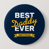 Happy Vaderdag | Gepersonaliseerde Button (Voorkant)