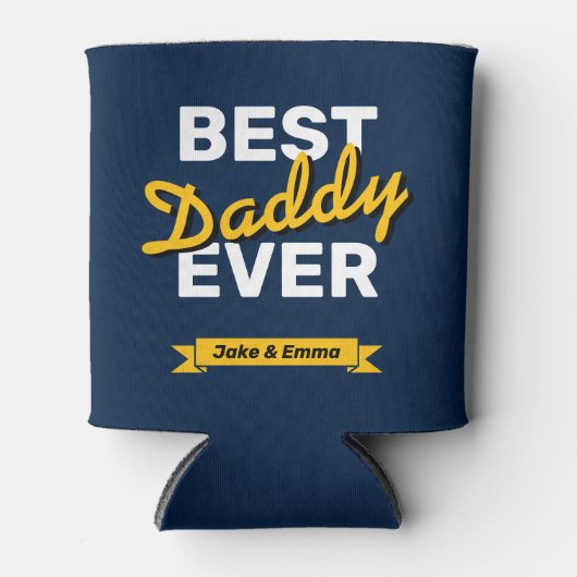 Happy Vaderdag | Gepersonaliseerde Koelbox Blikjeskoeler (Voorkant)