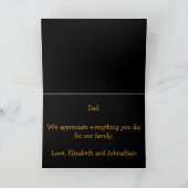 Happy Vaderdag Gevist Fish Bass Kaart (Binnen)