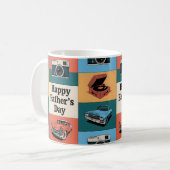 Happy Vaderdag Gift Koffiemok (Voorkant links)