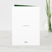 Happy Vaderdag Golf Wenskaart Kaart (Achterkant)