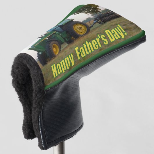 Happy Vaderdag Golfheadcover (3/4 voorkant)