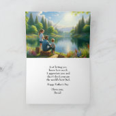 Happy Vaderdag Gone Gevist Kaart (Binnen)