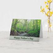 Happy Vaderdag Green Kaart (Gele Bloem)