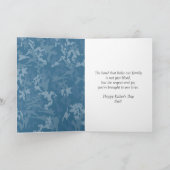 Happy Vaderdag Grey Eekhoorn Groet Kaart (Binnen)