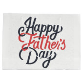 Happy Vaderdag Groot Cadeauzakje (Achterkant)